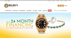 Desktop Screenshot of bigbenjewelry.com